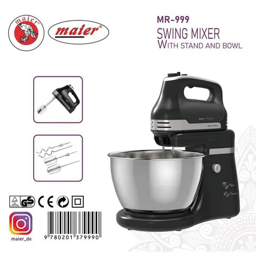 همزن کاسه دار مایر مدل MR-999